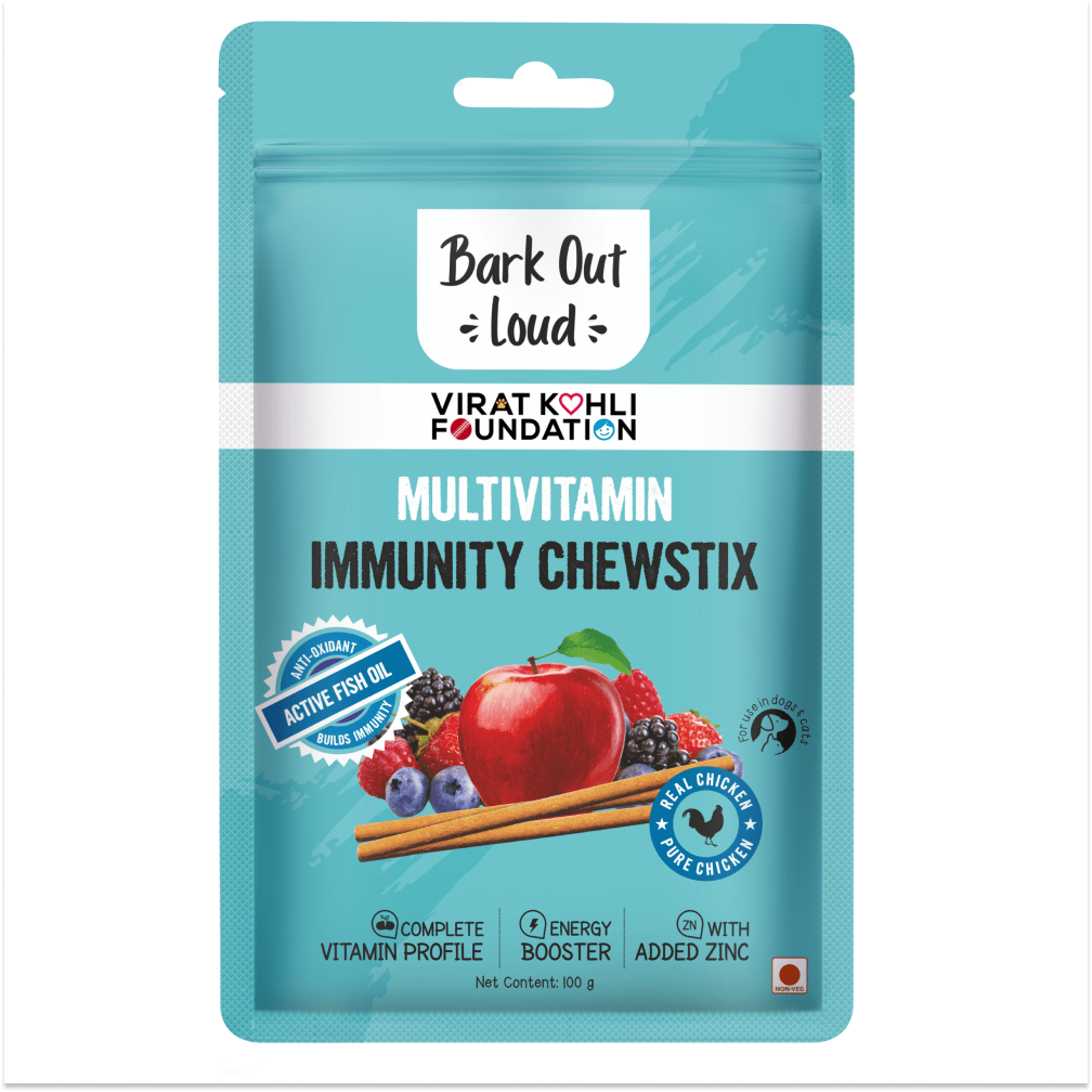 Healing Leaf Hemp Protein Powder and Bark Out Loud Immunity Multi Vitamin Chew Stix for Dogs and Cats Combo Exclusive Combo Exclusive Combo