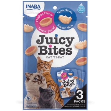 INABA Juicy Bites Tuna and Chicken Flavoured Cat Treats