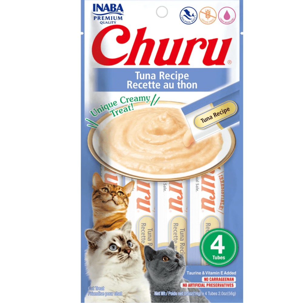 INABA Churu Tuna Cat Treats Cats-Treats & Others INABA 56g(4pcs)
