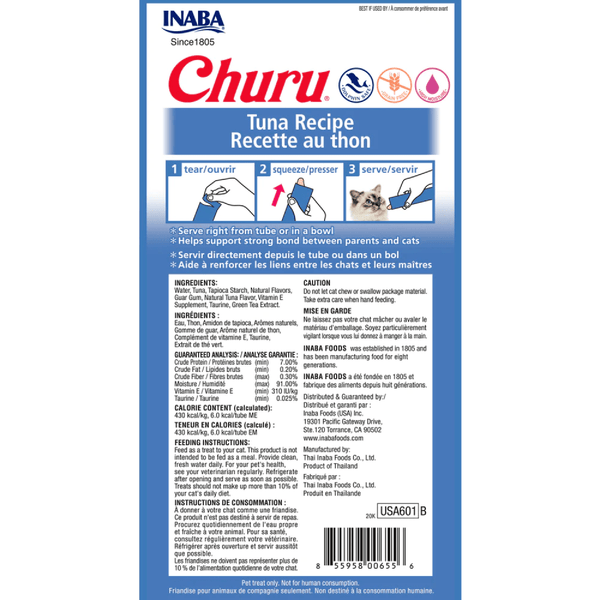 INABA Churu Tuna Cat Treats