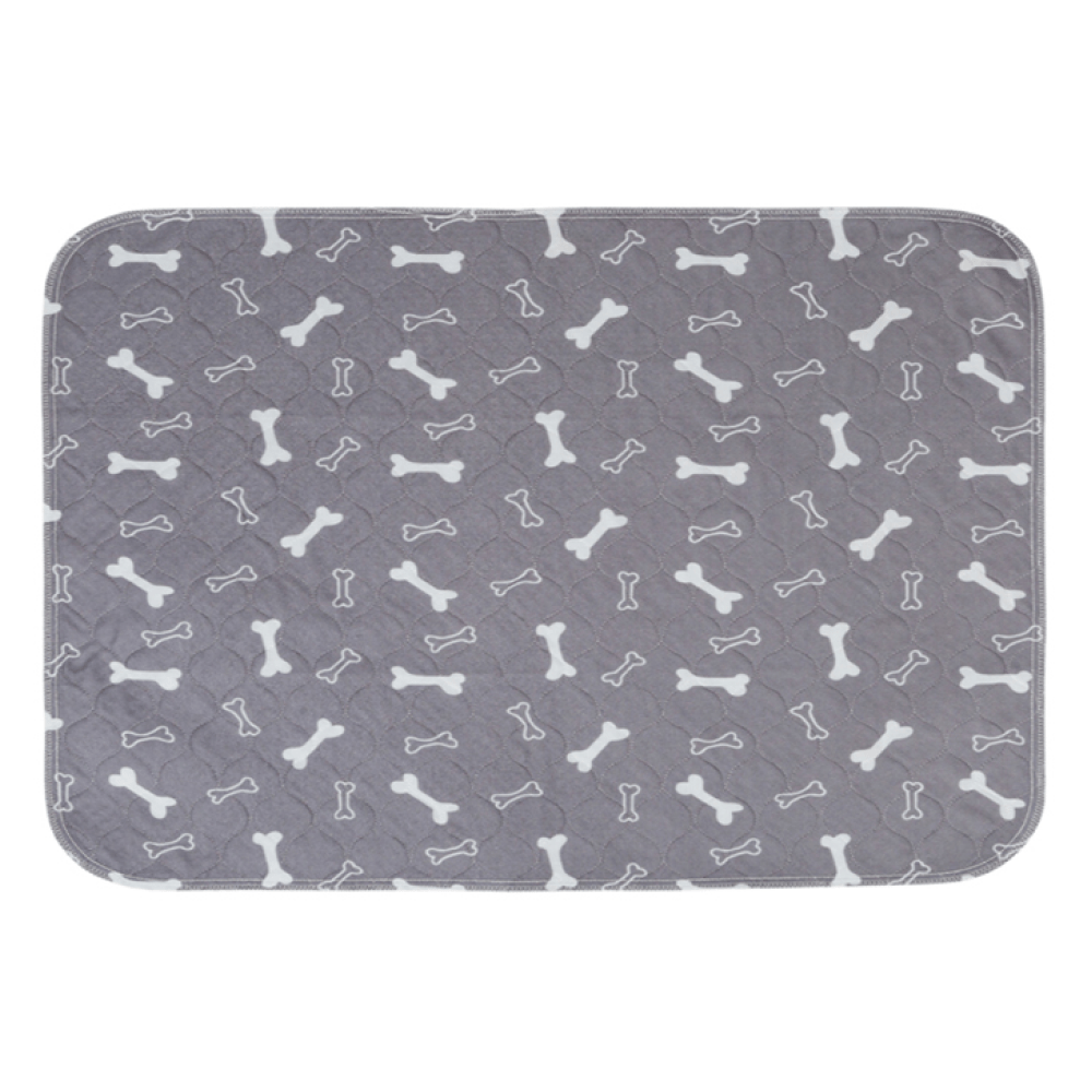 Goofy Tails Reusable Pee Pads for Dogs (Bone Print,90x80cm) Dogs-Health & Wellness Goofy Tails 90x80cm