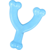Nylabone Puppy Teething Chicken Flavoured Wish Bone Chew Toy for Dogs (Blue) Dogs-Toys Nylabone X-Small/Petite