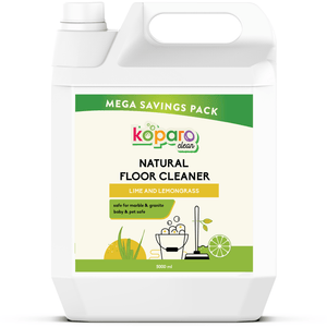 Koparo Natural Floor Cleaner Lime and Lemongrass Fragrance (Pet Safe)