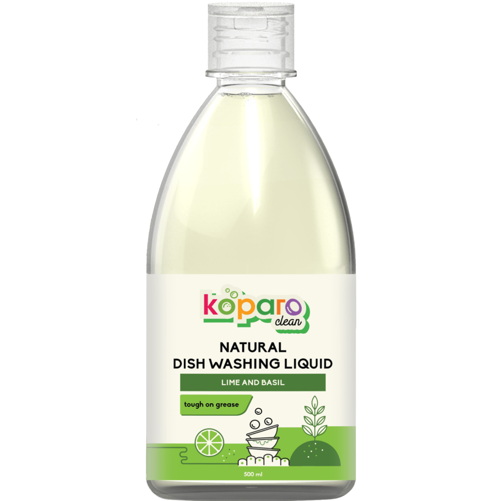 Koparo Dishwashing Liquid With Lime and Basil Fragrance (Pet Safe)
