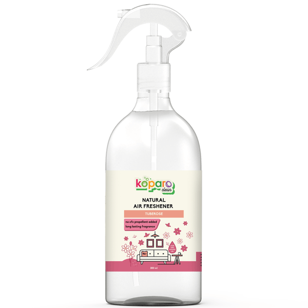 Koparo Clean Natural Air Freshener Tuberose/Rajnigandha Fragrance (Pet Safe)