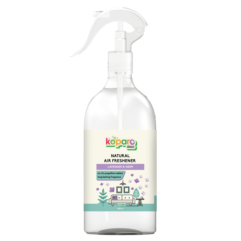 Koparo Clean Natural Air Freshener Lavender & Neem Fragrance (Pet Safe)
