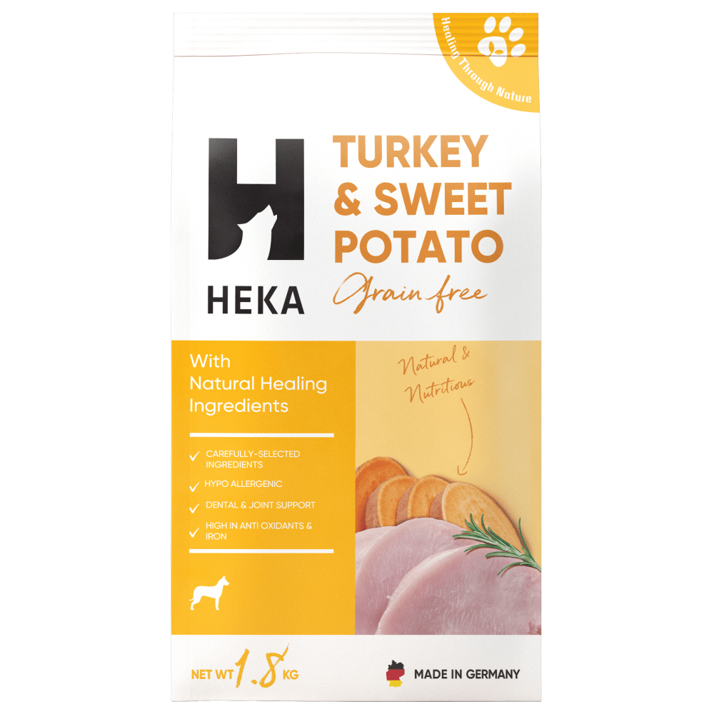 Heka Turkey & Sweet Potatoes Dog Dry Food
