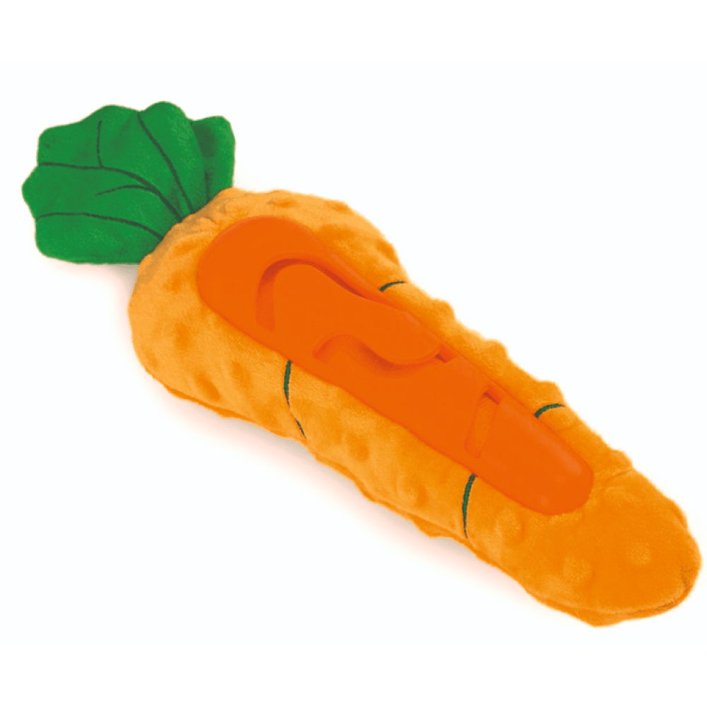 Barkbutler x Fofos Carrot Treat Toy for Dogs (Orange) Dogs-Toys Barkbutler 31x10cm