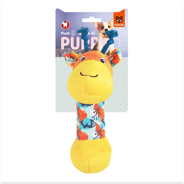 Barkbutler x Fofos Puppy Giraffe Toy for Dogs