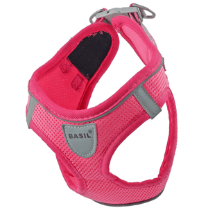 Basil Mesh Adjustable Harness for Puppy (Pink)