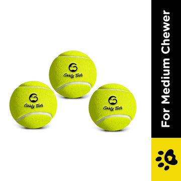 Goofy Tails Sport Tennis Ball Toy for Dogs (Green)