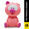 Barkbutler x Fofos Latex Bi Small Pig Toy for Dogs Dogs-Toys Barkbutler