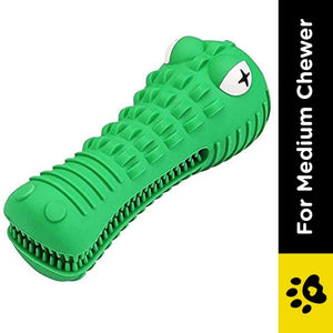 Pawsindia Croc Dental Toy for Dogs