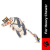 Barkbutler x Fofos Flossy Rope Toy With Panda for Dogs Dogs-Toys Barkbutler