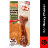Nylabone Bison Flavor Shin Bone Alternative Power Chew Toy for Dogs Dogs-Toys Nylabone