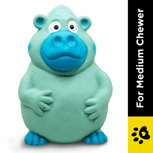 Barkbutler x Fofos Latex Bi Ape Toy for Dogs