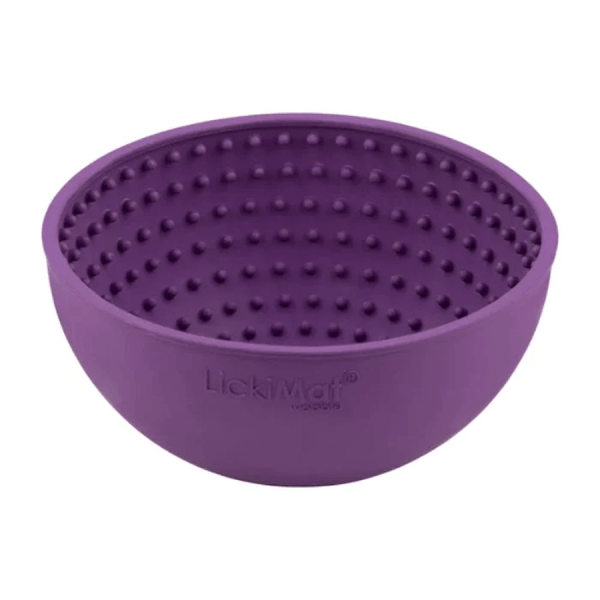 LickiMat Wobble Slow Feeder for Dogs (Purple)