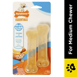 Nylabone Puppy Chew Twin Pack for Dogs