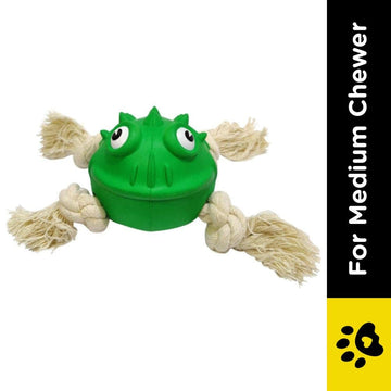 Pawsindia The Mighty Toad Toy for Dogs