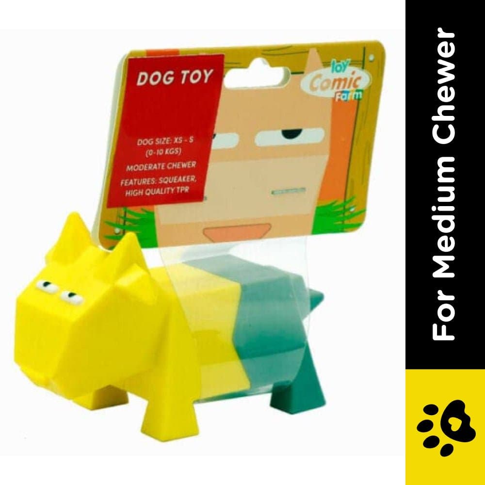 Fofos Comic Farm Sheep Toy for Dogs
