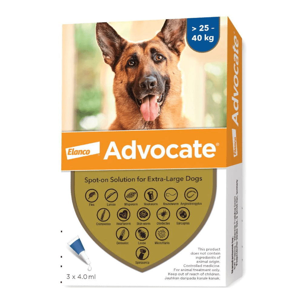 Bayer Advocate Dog Tick and Flea Control Spot On