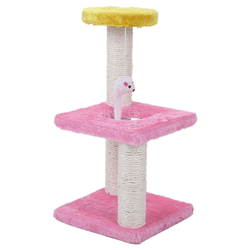 Emily Pets Scratching Tree for Cats (Pink)