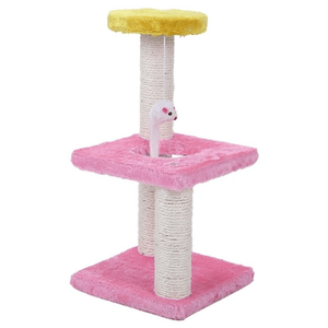 Emily Pets Scratching Tree for Cats (Pink)