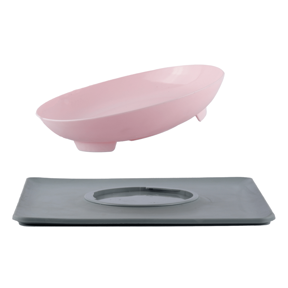 Pawsindia Twisty Feeder for Dogs and Cats (Pink)