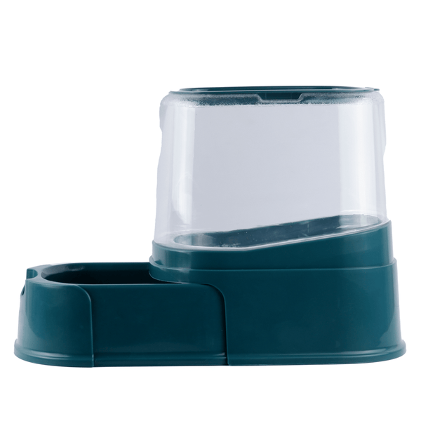 M Pets Lena Food Dispenser for Dogs & Cats (Green)