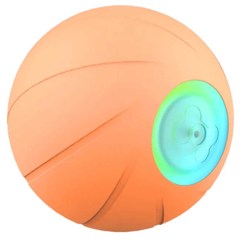 Cheerble Wicked SE Ball Toy for Dogs (Orange) | For Medium Chewers