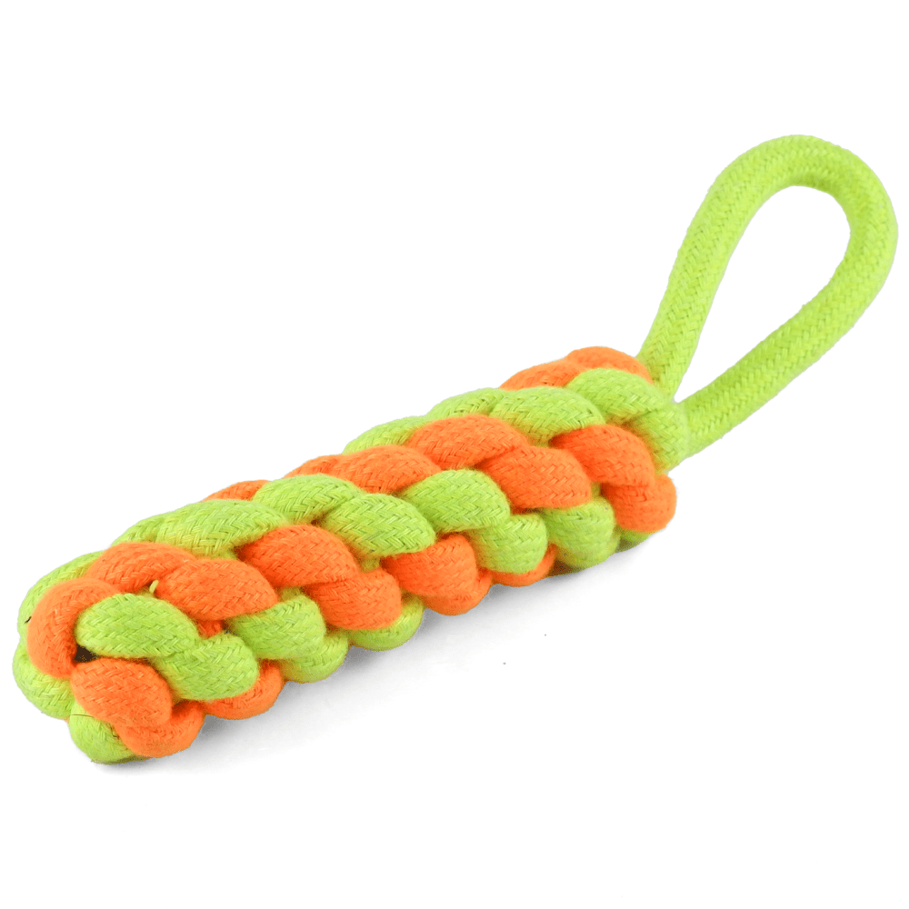 Kiki N Pooch Chew Rope Squeaky Teething Toy for Dogs