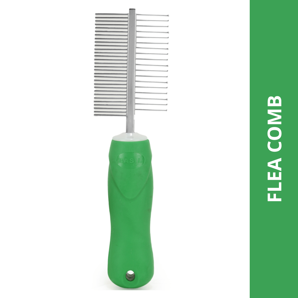 Basil Double Sided Flea Comb for Dogs and Cats