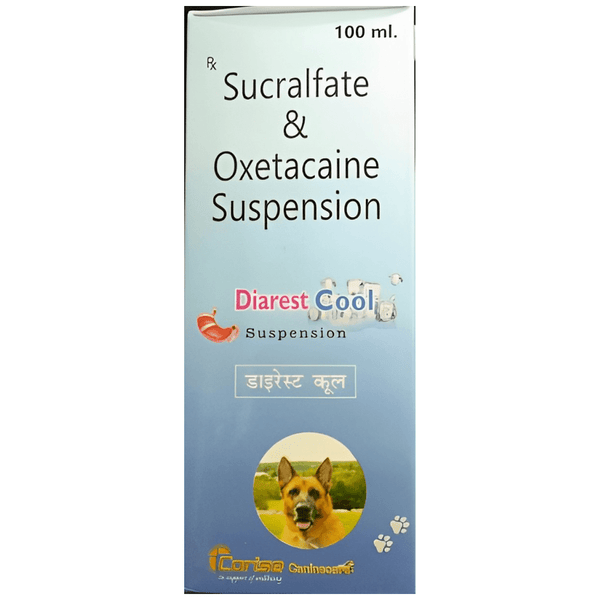 Corise Diarest Cool Syrup (Sucralfate & Oxetacaine) for Dogs and Cats