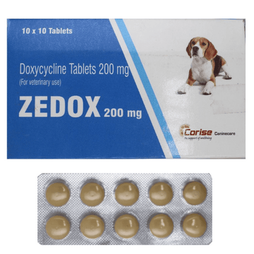 Corise Zedox (Doxycycline) Tablets for Dogs and Cats (pack of 10 tablets)