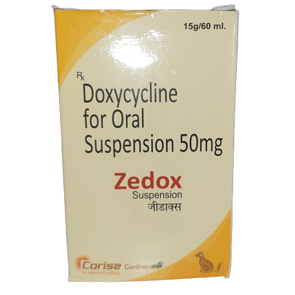 Corise Zedox (Doxycycline) Suspension for Dogs and Cats (60ml)