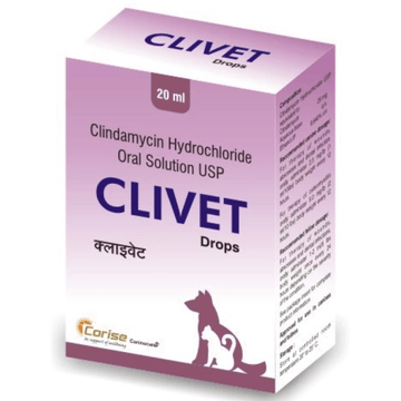 Corise Clivet (Clindamycin) Syrup for Dogs and Cats (30ml)