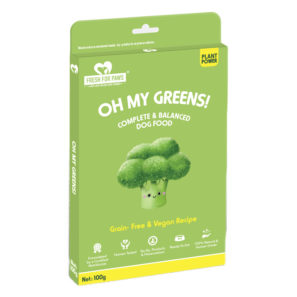 Fresh For Paws Oh My Greens Dog Wet Food (100g)