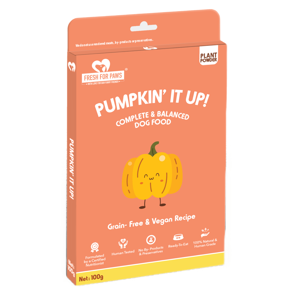 Fresh For Paws Pumpkin It Up Dog Wet Food (100g)
