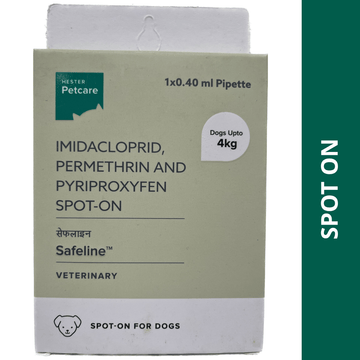 Hester Safeline (Imidacloprid) Tick and Flea Control Spot On for Dogs