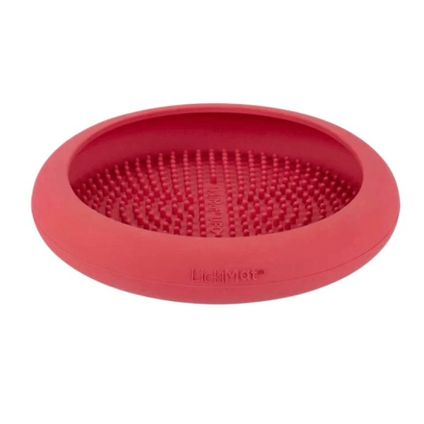 LickiMat UFO Slow Feeder for Dogs (Pink)