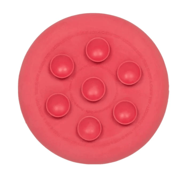 LickiMat UFO Slow Feeder for Dogs (Pink)