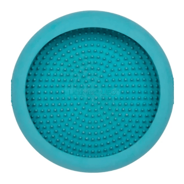LickiMat UFO Slow Feeder for Dogs (Turquoise)