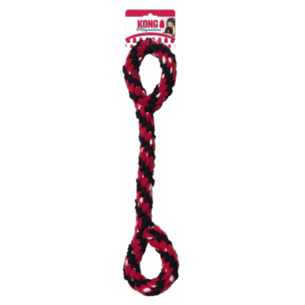 Kong Signature Rope Double Tug Toy for Dogs