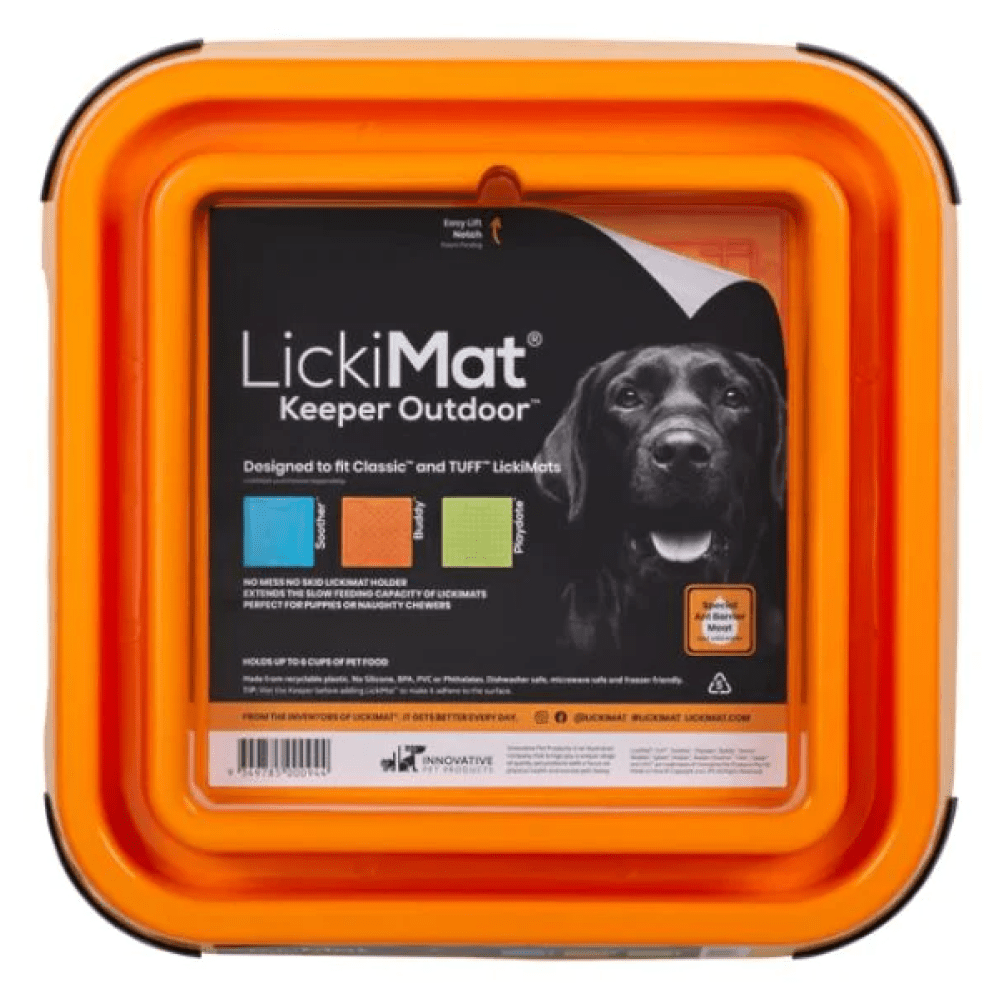 LickiMat Outdoor Keeper Slow Feeder for Dogs