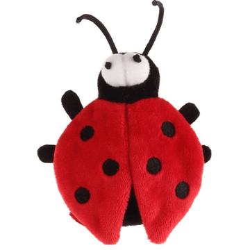 GiGwi Melody Chaser with Motion Activated Sound Chip Beetle Toy for Cats (Red)