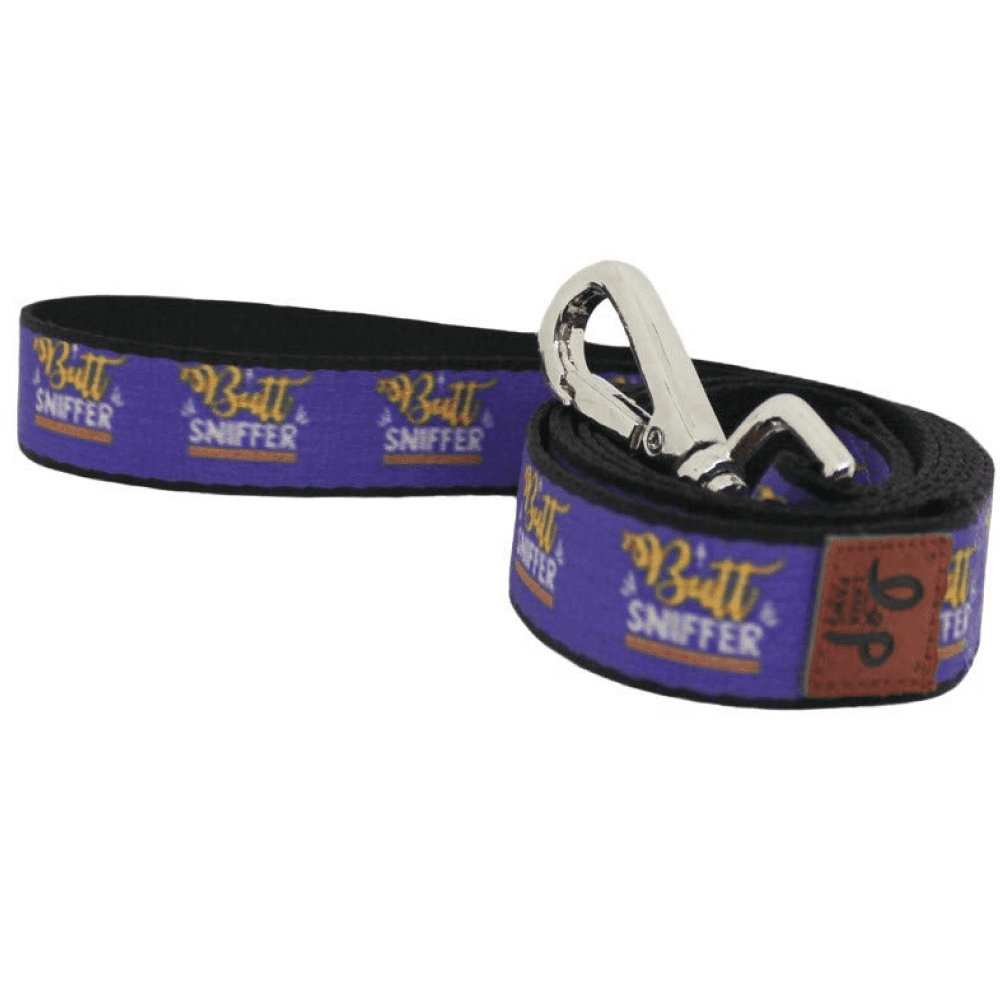 Lana Paws Butt Sniffer Leash for Dogs (Purple)