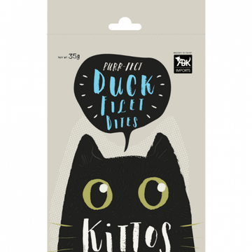 Kittos Purr Fect Duck Fillet Bites Cat Treat