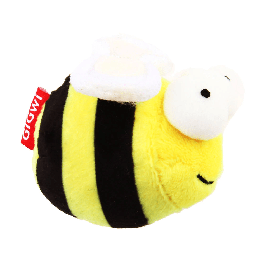 GiGwi Melody Chaser with Motion Activated Sound Chip Bee Toy and Beetle Toy for Cats Combo
