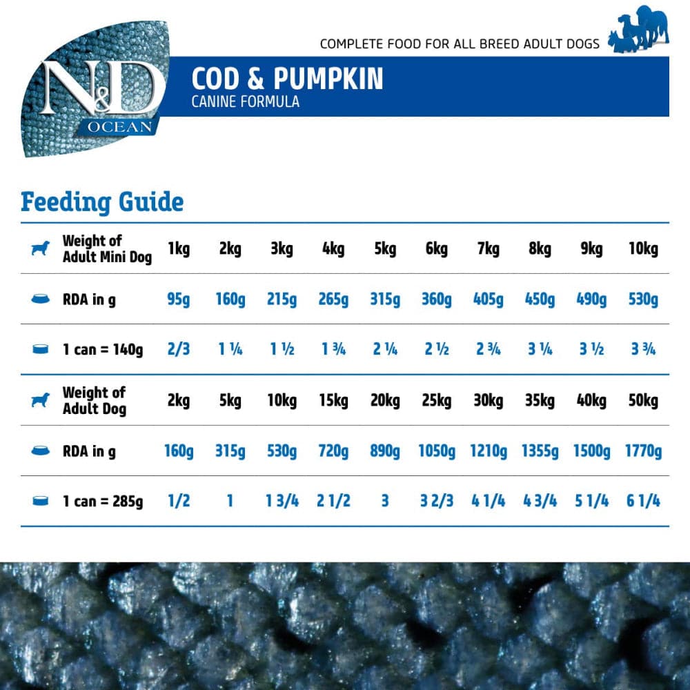Farmina N&D Ocean Cod & Orange Pumpkin Adult Wet Dog Food