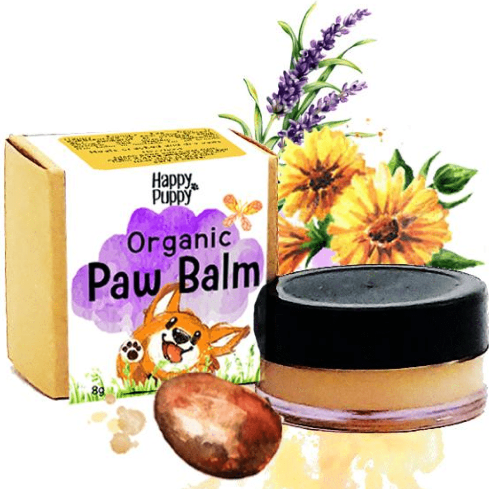 Happy Puppy Organic Paw Balm for Dogs and Cats